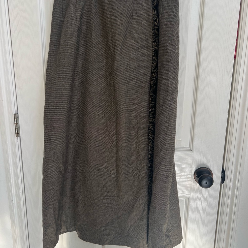 Harve Benard Vintage Fringe Maxi Skirt